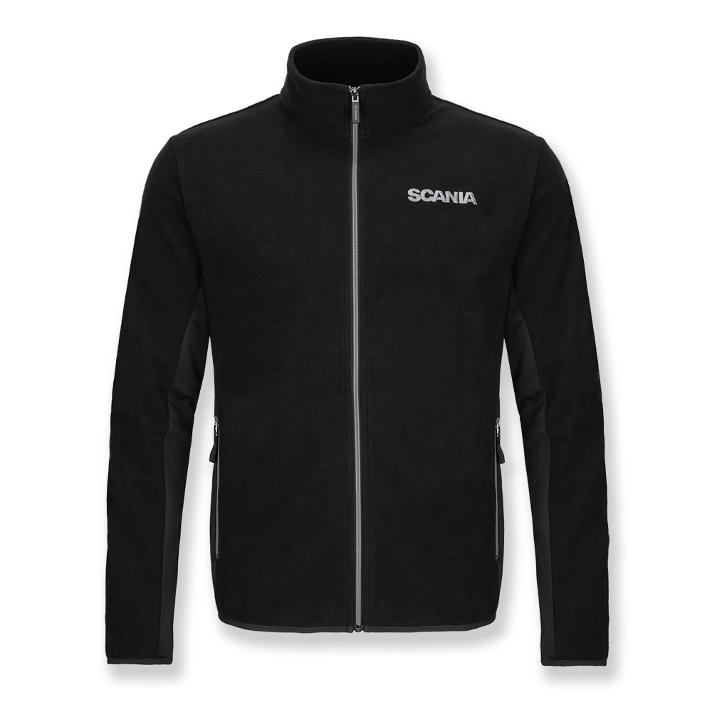 SCANIA BLACK FLEECE JACKET